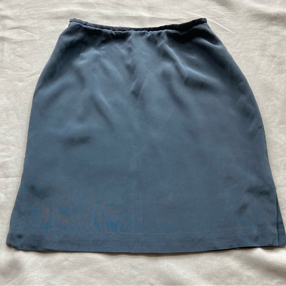 Silk Mini Skirt by Charter Club Size 6